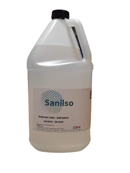 SANILSO™ HAND SANITIZERS - Health Canada Approved