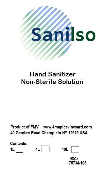 SANILSO™ HAND SANITIZERS - Health Canada Approved